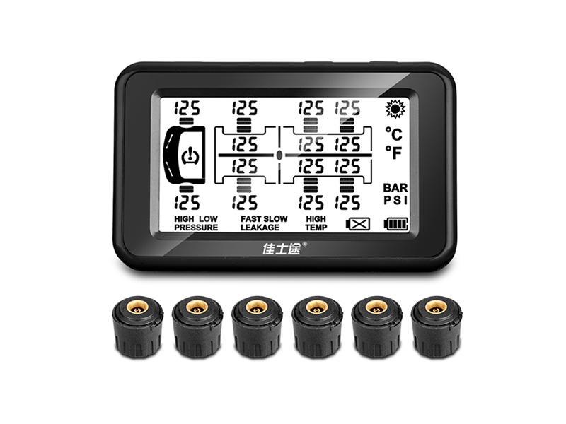貨車胎壓黑色